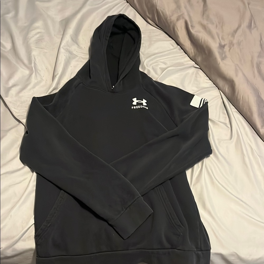 Under Armour Charcoal Hoodie with Logo